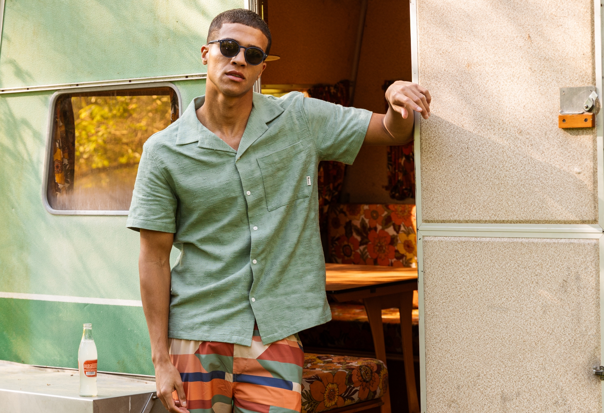 His summer shade: green